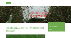 Desktop Screenshot of campingplatz-marienfeld.de